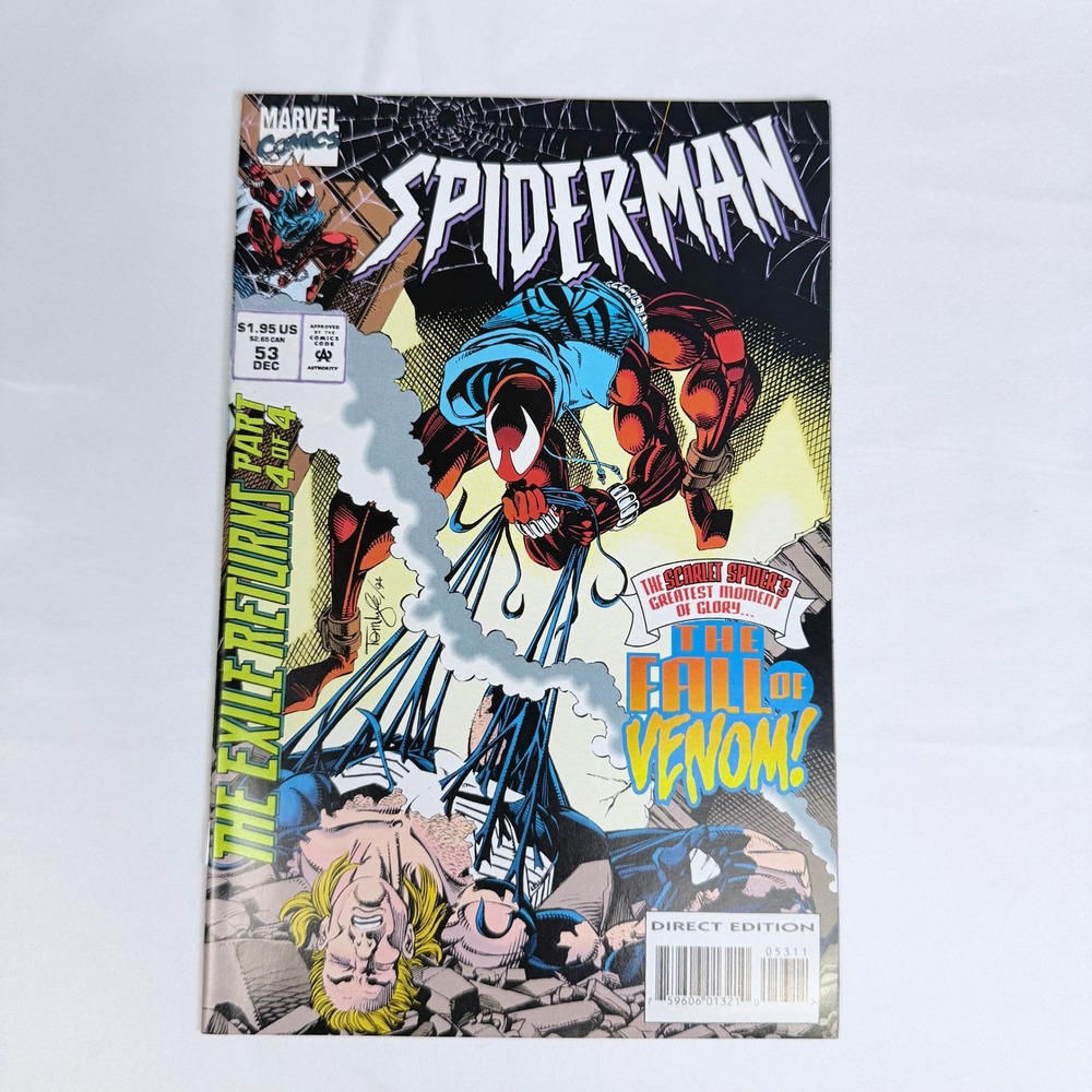 Marvel Spider-Man Comic Lot 3 Issues Spider-Man 53 Classics 3 Web of 104 1993-94 - Picture 2 of 7